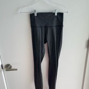 Lululemon Grey High Rise Full Length Leggings